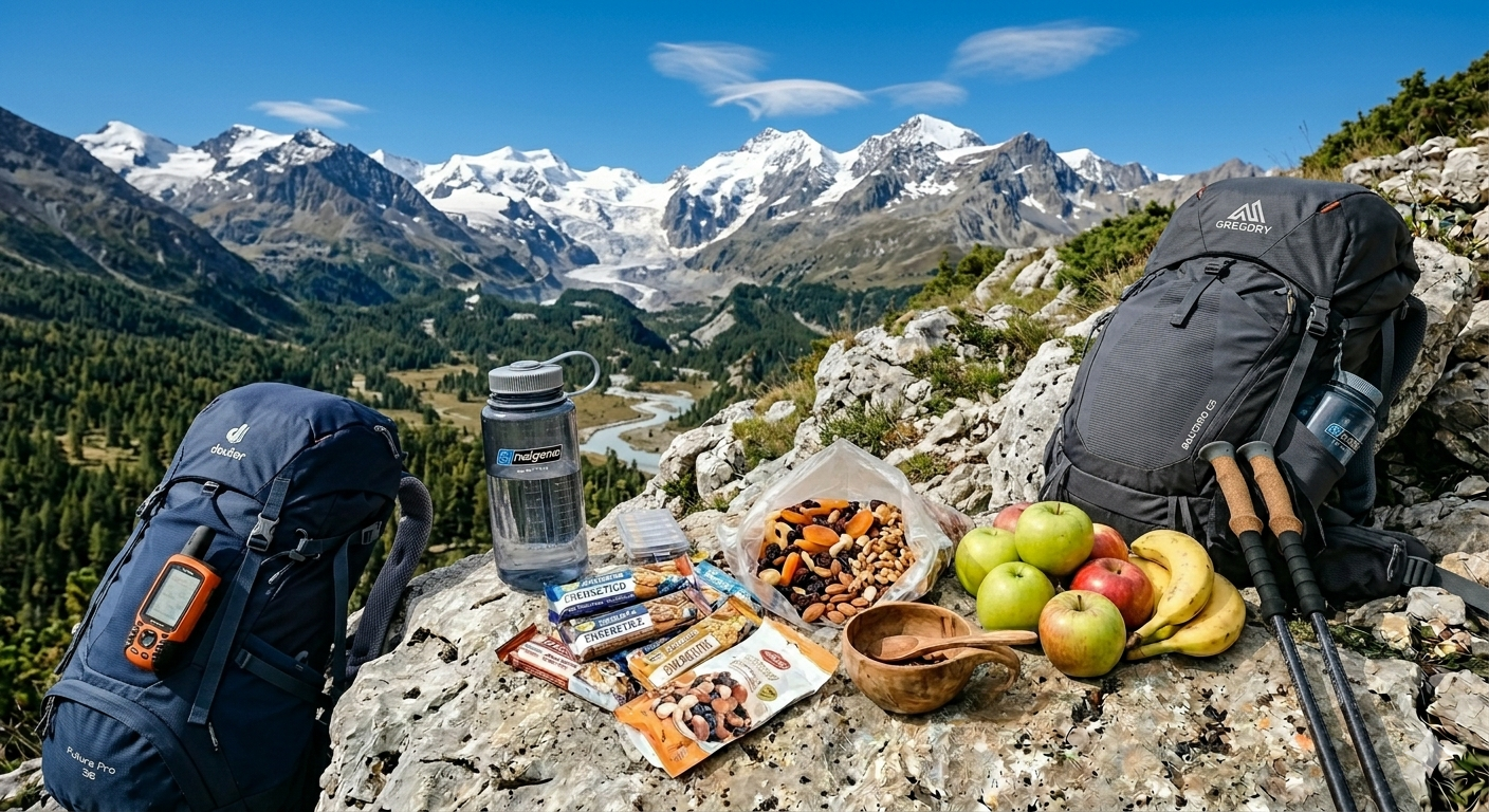Alimentazione e idratazione in montagna